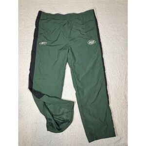 Reebok NFL New York Jets Team Apparel Track Pants Green Black Large